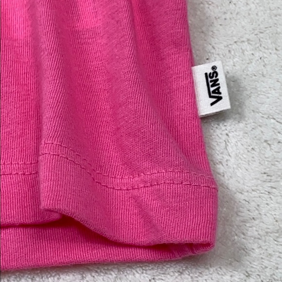 [ VANS ] Rainbow Logo Pink Top - Picture 2 of 2